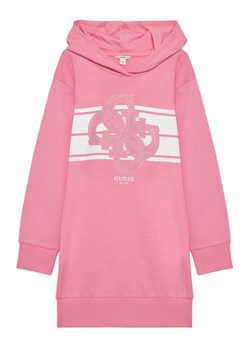 Guess Sukienka codzienna J5YK04 KA6R4 Różowy Regular Fit ze sklepu MODIVO w kategorii Sukienki dziewczęce - zdjęcie 183934696