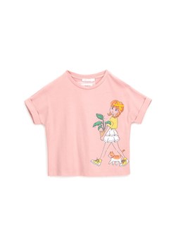 Original Marines T-Shirt DFP3144CF Koralowy Boxy Fit ze sklepu MODIVO w kategorii Bluzki dziewczęce - zdjęcie 183934778