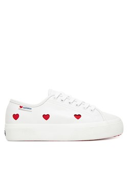 Superga Tenisówki S8137HW 3740 Biały ze sklepu MODIVO w kategorii Trampki damskie - zdjęcie 183934815