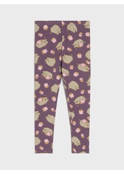 Sinsay - Legginsy Pusheen the Cat - fioletowy ze sklepu Sinsay w kategorii Spodnie dziewczęce - zdjęcie 183937096
