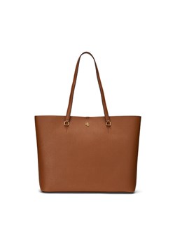 Torebka Lauren Ralph Lauren 431911655002 Brązowy ze sklepu eobuwie.pl w kategorii Torby Shopper bag - zdjęcie 183937305