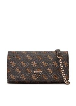 Torebka Guess Noelle II Mini HWQG96 72750 Brązowy ze sklepu eobuwie.pl w kategorii Listonoszki - zdjęcie 183937346