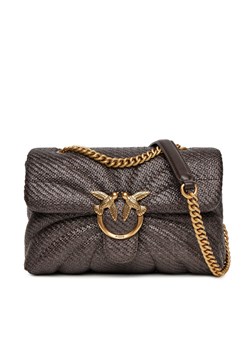 PINKO Torebka Love Puff Classic Cl PE 25 PLTT 100038 A2C8 Brązowy ze sklepu MODIVO w kategorii Torebki damskie - zdjęcie 183937856