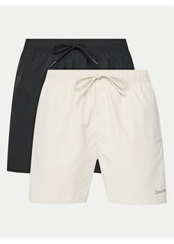 Calvin Klein Swimwear Komplet 2 par szortów kąpielowych KM0KM01165 Kolorowy Regular Fit ze sklepu MODIVO w kategorii Kąpielówki - zdjęcie 183937858