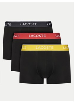 Lacoste Komplet 3 par bokserek 5H1297 Czarny ze sklepu MODIVO w kategorii Majtki męskie - zdjęcie 183937875