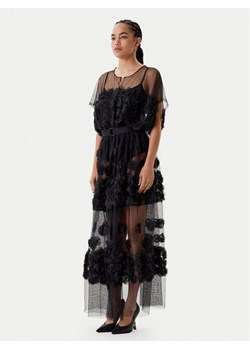 NORMA KAMALI Sukienka koktajlowa ST1253BDP31001 Czarny Loose Fit ze sklepu MODIVO w kategorii Sukienki - zdjęcie 183938059