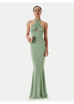 NORMA KAMALI Sukienka wieczorowa KK1253PLO68835 Zielony Slim Fit ze sklepu MODIVO w kategorii Sukienki - zdjęcie 183938067