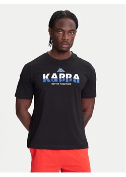 Kappa T-Shirt 351U8KW 005 Czarny Regular Fit ze sklepu MODIVO w kategorii T-shirty męskie - zdjęcie 183938149