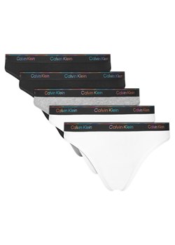 Calvin Klein Underwear Komplet 5 par fig klasycznych LV00QD5323 Kolorowy ze sklepu MODIVO w kategorii Majtki damskie - zdjęcie 183938158