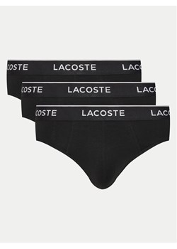 Lacoste Komplet 3 par slipów 8H1293 Czarny ze sklepu MODIVO w kategorii Majtki męskie - zdjęcie 183938169