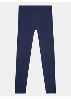 United Colors Of Benetton Legginsy 3MT1CF02G Granatowy Slim Fit ze sklepu MODIVO w kategorii Spodnie dziewczęce - zdjęcie 183938185