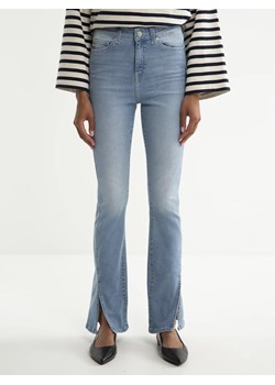 Jeansy damskie bootcut z rozcięciami jasnoniebieskie Blake 219 ze sklepu Big Star w kategorii Jeansy damskie - zdjęcie 183939636