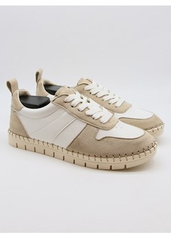 Bellucci Sneakersy w kolorze beżowo-białym ze sklepu Limango Polska w kategorii Buty sportowe damskie - zdjęcie 183940605