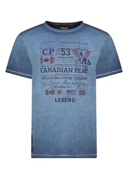 Canadian Peak Koszulka &quot;Jorickeak&quot; w kolorze niebieskim ze sklepu Limango Polska w kategorii T-shirty męskie - zdjęcie 183940685