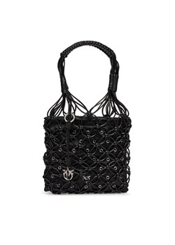 Torebka PINKO Handbag Mini Pe 25 Pltt 105165 A2LA Czarny ze sklepu eobuwie.pl w kategorii Torebki damskie - zdjęcie 183940775
