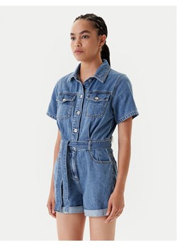 Morgan Kombinezon 251-SHELOR Niebieski Slim Fit ze sklepu MODIVO w kategorii Kombinezony damskie - zdjęcie 183941478