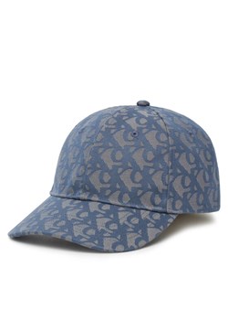 Calvin Klein Czapka z daszkiem Aop 6 Panel Baseball Cap LV04K5058G Niebieski ze sklepu MODIVO w kategorii Czapki z daszkiem damskie - zdjęcie 183941525