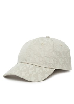Calvin Klein Czapka z daszkiem Aop 6 Panel Baseball Cap LV04K5058G Beżowy ze sklepu MODIVO w kategorii Czapki z daszkiem damskie - zdjęcie 183941619