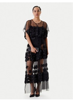 NORMA KAMALI Sukienka koktajlowa ST1253BDP31001 Czarny Loose Fit ze sklepu MODIVO w kategorii Sukienki - zdjęcie 183941635