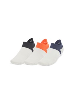 Skarpetki treningowe uniseks (3pack) Under Armour UA Ad Run Lite 3pk Ns - białe ze sklepu Sportstylestory.com w kategorii Skarpetki damskie - zdjęcie 183942986
