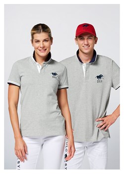 Polo Sylt Koszulka polo w kolorze szarym ze sklepu Limango Polska w kategorii Bluzki damskie - zdjęcie 183943095