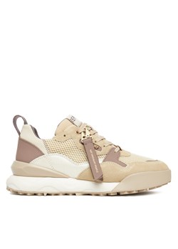 Sneakersy REPLAY Field W Double 2 GWS9H .000.C0009L Beżowy ze sklepu eobuwie.pl w kategorii Buty sportowe damskie - zdjęcie 183943748