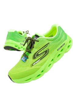 Buty do biegania Skechers Go Run 220908/GRN zielone ze sklepu ButyModne.pl w kategorii Buty sportowe męskie - zdjęcie 183943995