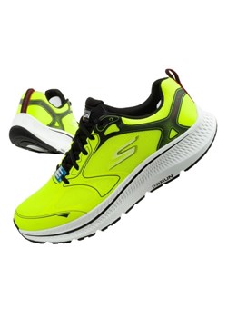 Buty do biegania Skechers Go Run Consistent 220869/YLBK zielone ze sklepu ButyModne.pl w kategorii Buty sportowe męskie - zdjęcie 183944016