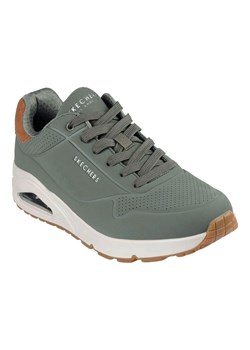 Buty Skechers Uno Suited On Air 183004-OLV zielone ze sklepu ButyModne.pl w kategorii Buty sportowe męskie - zdjęcie 183944059