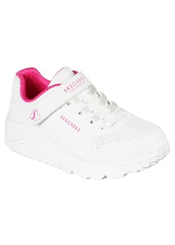 Buty Skechers Uno Lite 310451N-WHP białe ze sklepu ButyModne.pl w kategorii Buty sportowe dziecięce - zdjęcie 183944145