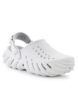 Chodaki Crocs Echo clog 207937-1FT białe ze sklepu ButyModne.pl w kategorii Klapki damskie - zdjęcie 183944166