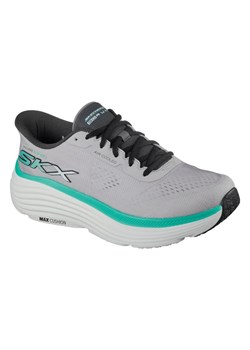 Buty do biegania Skechers Max Cushioning Endeavour - Exciton 220611-LTGY szare ze sklepu ButyModne.pl w kategorii Buty sportowe męskie - zdjęcie 183944175
