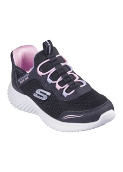 Buty Skechers Slip-ins Bounder Simple Cute  303585N-BLK czarne ze sklepu ButyModne.pl w kategorii Buty sportowe dziecięce - zdjęcie 183944228