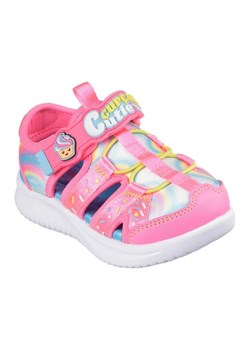 Sandały Skechers Jumpsters Sandal - Sprinkle Wonder 303273N-HPMT różowe ze sklepu ButyModne.pl w kategorii Sandały dziecięce - zdjęcie 183944229