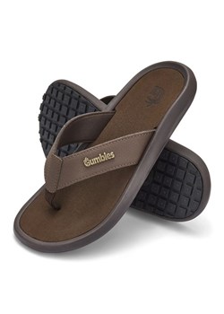 Japonki Gumbies Noosa Flip-Flops GU-FFNOO055 brązowe ze sklepu ButyModne.pl w kategorii Klapki męskie - zdjęcie 183944245