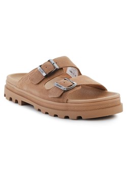 Klapki Palladium Dunelite Riviera Sde 74455-252-M brązowe ze sklepu ButyModne.pl w kategorii Klapki damskie - zdjęcie 183944309