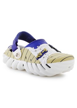Klapki Crocs Echo Clog K Dragon Ball Z Vegeta  211138-90H białe ze sklepu ButyModne.pl w kategorii Klapki dziecięce - zdjęcie 183944318