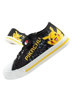 Buty Leomil Pokemon Jr PO000783 czarne ze sklepu ButyModne.pl w kategorii Trampki dziecięce - zdjęcie 183944427