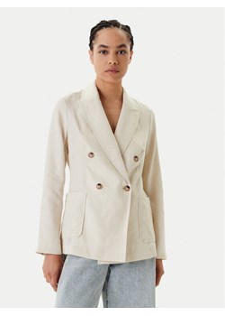 United Colors Of Benetton Marynarka 2AGHDW03E Beżowy Regular Fit ze sklepu MODIVO w kategorii Marynarki damskie - zdjęcie 183944735