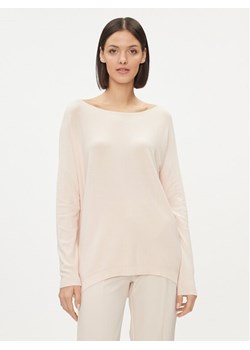 Kontatto Sweter 3M1018 Beżowy Regular Fit ze sklepu MODIVO w kategorii Swetry damskie - zdjęcie 183944769