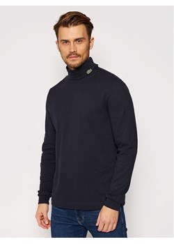 Lacoste Sweter UH2421 Granatowy Regular Fit ze sklepu MODIVO w kategorii Swetry męskie - zdjęcie 183944828