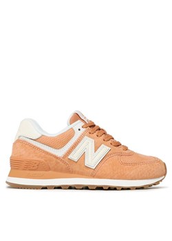 New Balance Sneakersy WL574NB Pomarańczowy ze sklepu MODIVO w kategorii Buty sportowe damskie - zdjęcie 183944889