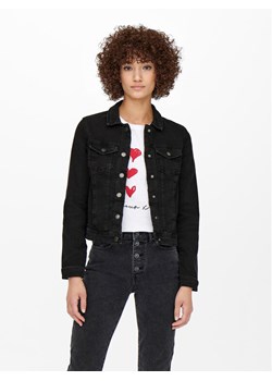 ONLY Kurtka jeansowa 15192447 Czarny Regular Fit ze sklepu MODIVO w kategorii Kurtki damskie - zdjęcie 183944928