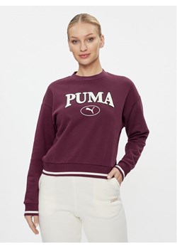 Puma Bluza Puma Squad 621488 Bordowy Regular Fit ze sklepu MODIVO w kategorii Bluzy damskie - zdjęcie 183944945