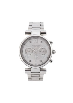 U.S. Polo Assn. Zegarek Ines USP8310ST Srebrny ze sklepu MODIVO w kategorii Zegarki - zdjęcie 183945017