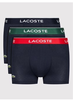 Lacoste Komplet 3 par bokserek 5H3401 Granatowy ze sklepu MODIVO w kategorii Majtki męskie - zdjęcie 183945088
