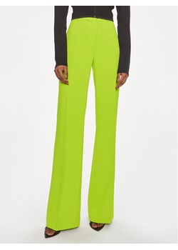 Pinko Spodnie materiałowe Hulka 100054 7624 Zielony Regular Fit ze sklepu MODIVO w kategorii Spodnie damskie - zdjęcie 183945089
