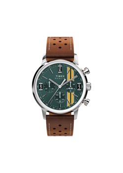 Timex Zegarek Marlin® Chronograph TW2W99100 Srebrny ze sklepu MODIVO w kategorii Zegarki - zdjęcie 183945127