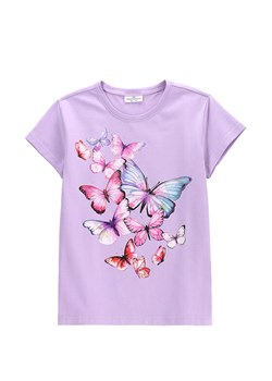 Coccodrillo T-Shirt WC5143201VGD Fioletowy Regular Fit ze sklepu MODIVO w kategorii Bluzki dziewczęce - zdjęcie 183945129