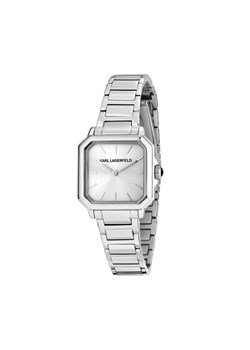 KARL LAGERFELD Zegarek R0553102506 Srebrny ze sklepu MODIVO w kategorii Zegarki - zdjęcie 183945149